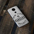 NHL New York Rangers Black Text Moto E5 Plus Skin