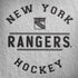 NHL New York Rangers Black Text Moto G6 Skin