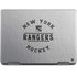 NHL New York Rangers Black Text Notebook 9 Pro 13in (2017) Skin