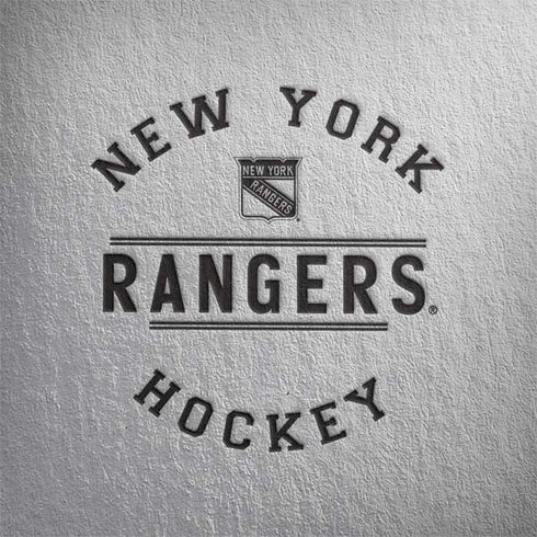 NHL New York Rangers Black Text Notebook 9 Pro 13in (2017) Skin