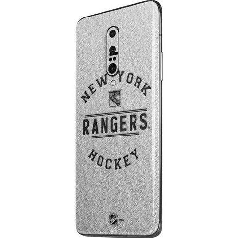 NHL New York Rangers Black Text OnePlus 7 Pro Skin