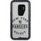 NHL New York Rangers Black Text Otterbox Defender Galaxy Skin