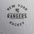 NHL New York Rangers Black Text PS4 Controller Skin