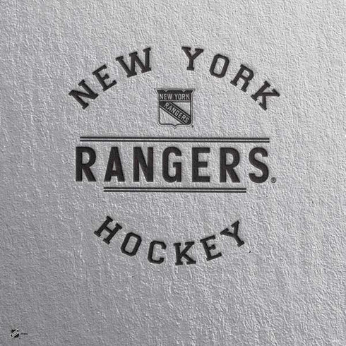 NHL New York Rangers Black Text PS4 Pro/Slim Controller Skin