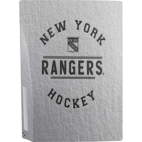 NHL New York Rangers Black Text PS5 Bundle Skin