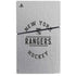 NHL New York Rangers Black Text PS5 Slim Disk Console Skin