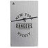 NHL New York Rangers Black Text PS5 Slim Digital Edition Bundle Skin
