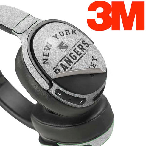 NHL New York Rangers Black Text Skullcandy Venue Skin