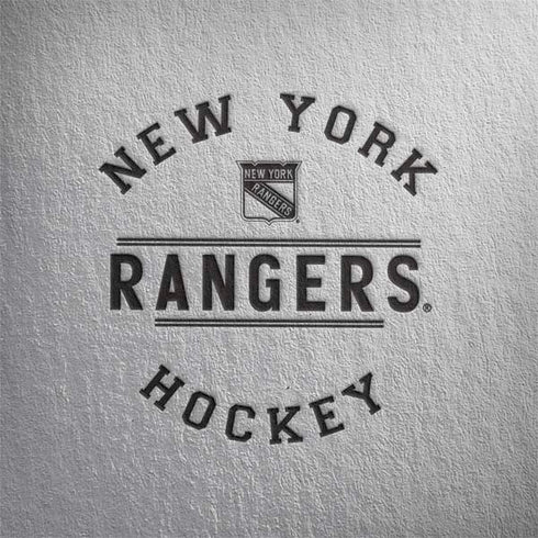 NHL New York Rangers Black Text Surface Book 2 13.5in Skin