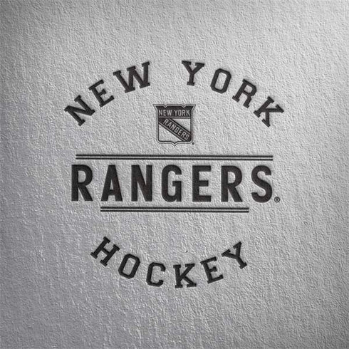 NHL New York Rangers Black Text Surface Book 2 15in Skin