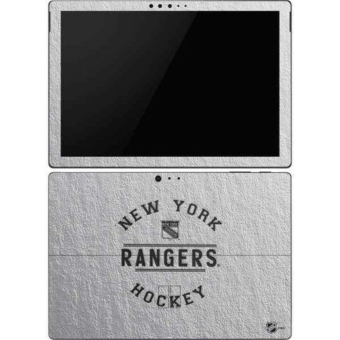 NHL New York Rangers Black Text Surface Pro 6 Skin