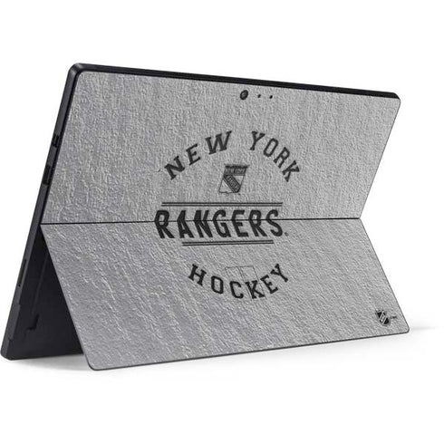 NHL New York Rangers Black Text Surface Pro 6 Skin