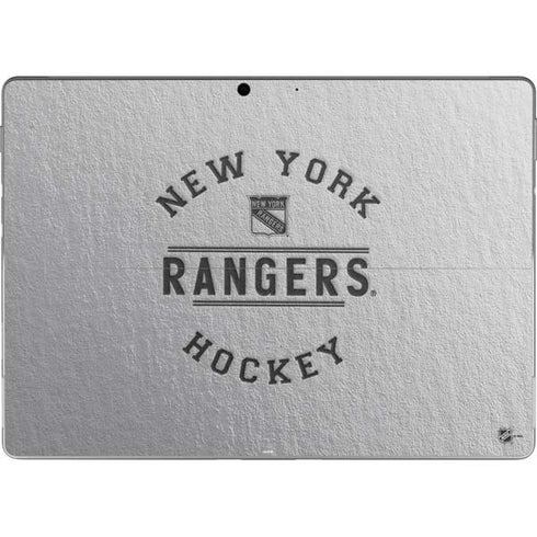 NHL New York Rangers Black Text Surface Pro 8 Skin