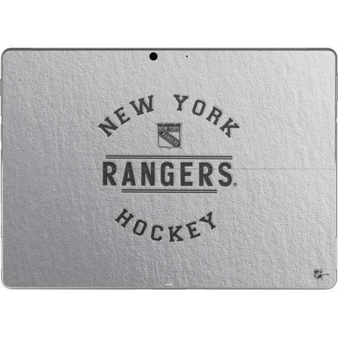 NHL New York Rangers Black Text Surface Pro 9 Skin