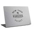 NHL New York Rangers Black Text Universal Laptop 12in (9.8 x 6.8in) Skin