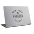 NHL New York Rangers Black Text Universal Laptop 16in (13 x 9.4in) Skin