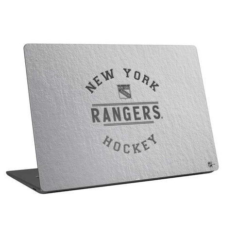 NHL New York Rangers Black Text Universal Laptop 17in (13.8 x 10in) Skin