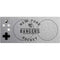 NHL New York Rangers Black Text Xbox Adaptive Controller Skin