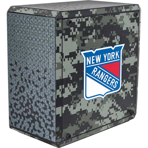 NHL New York Rangers Camo Cooler Master MasterBox Q300L Mini Tower Skin