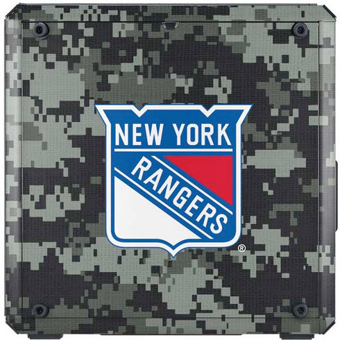 NHL New York Rangers Camo Cooler Master MasterBox Q300L Mini Tower Skin