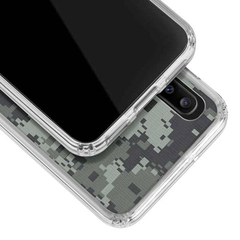 NHL New York Rangers Camo Galaxy A20 Clear Case