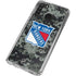 NHL New York Rangers Camo Galaxy A21 Clear Case