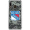 NHL New York Rangers Camo Galaxy A30 Clear Case