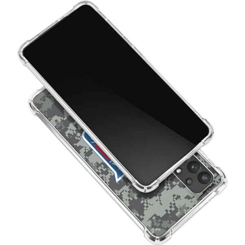 NHL New York Rangers Camo Galaxy A32 5G Clear Case