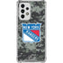 NHL New York Rangers Camo Galaxy A53 5G Clear Case