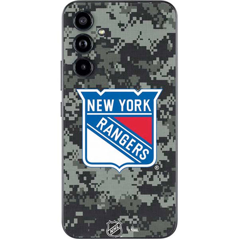 NHL New York Rangers Camo Galaxy A54 5G Skin