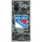 NHL New York Rangers Camo Galaxy A71 5G Clear Case