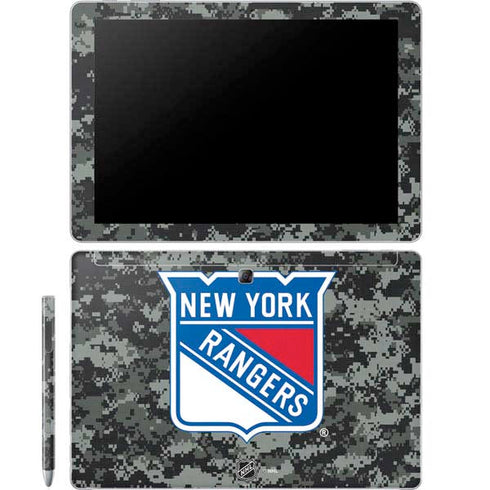 NHL New York Rangers Camo Galaxy Book 12in Skin