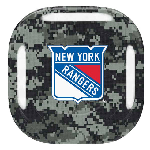 NHL New York Rangers Camo Galaxy Buds Pro Skin