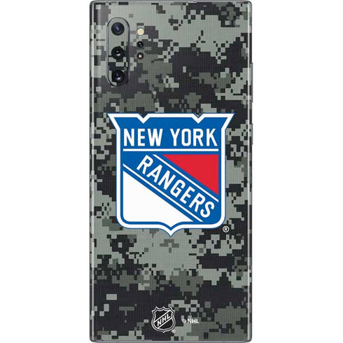 NHL New York Rangers Camo Galaxy Note 10 Plus Skin