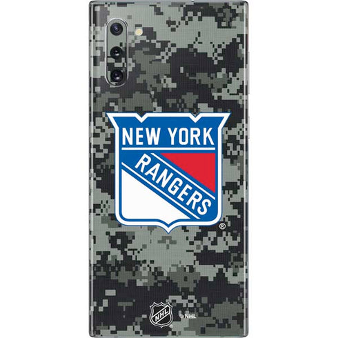 NHL New York Rangers Camo Galaxy Note 10 Skin