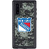 NHL New York Rangers Camo Galaxy Note 10 Waterproof Case