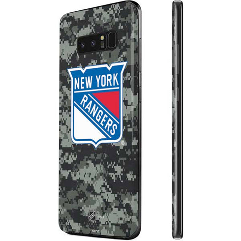 NHL New York Rangers Camo Galaxy Note 8 Skin