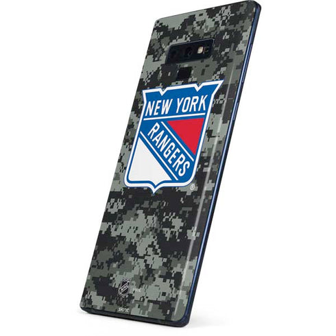 NHL New York Rangers Camo Galaxy Note 9 Skin