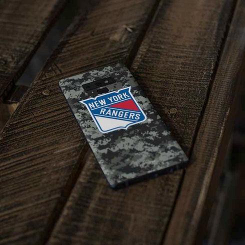 NHL New York Rangers Camo Galaxy Note 9 Skin