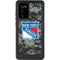 NHL New York Rangers Camo Galaxy Note20 5G Waterproof Case