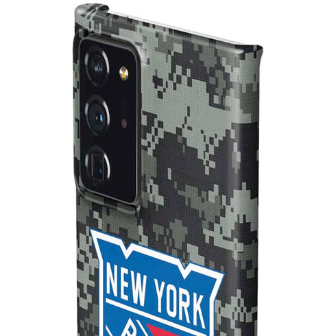 NHL New York Rangers Camo Galaxy Note20 Ultra 5G Lite Case