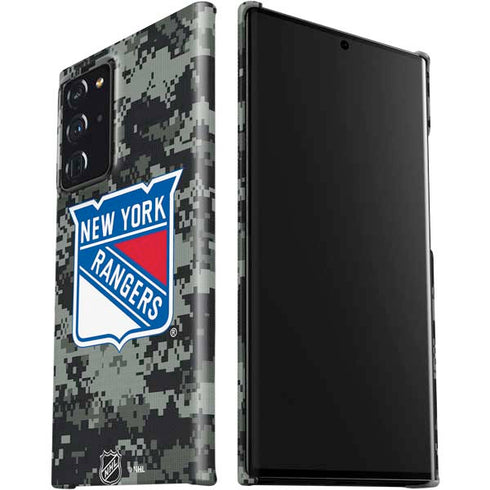 NHL New York Rangers Camo Galaxy Note20 Ultra 5G Lite Case
