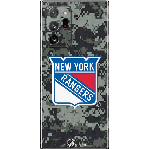 NHL New York Rangers Camo Galaxy Note20 Ultra 5G Skin