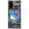 NHL New York Rangers Camo Galaxy S20 FE Clear Case