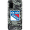 NHL New York Rangers Camo Galaxy S20 Lite Case