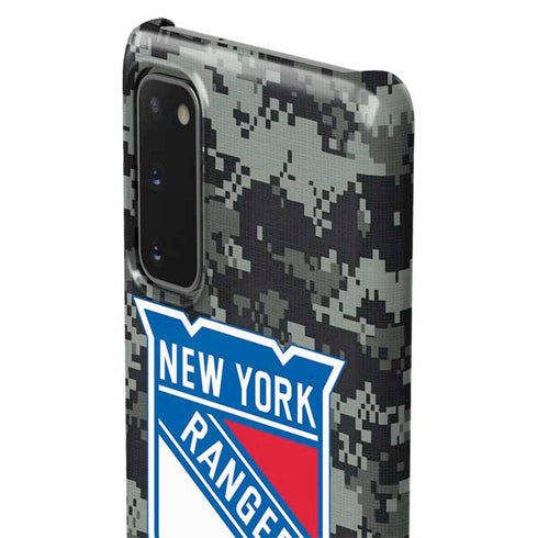 NHL New York Rangers Camo Galaxy S20 Lite Case