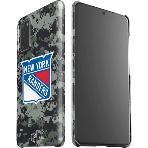 NHL New York Rangers Camo Galaxy S20 Lite Case