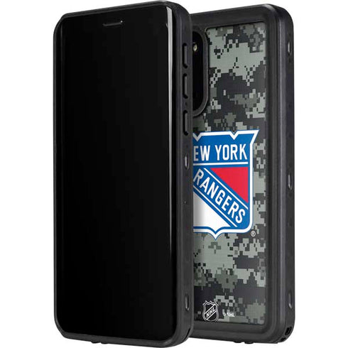 NHL New York Rangers Camo Galaxy S20 Plus Waterproof Case