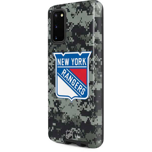 NHL New York Rangers Camo Galaxy S20 Pro Case