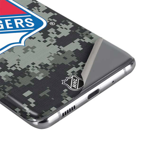 NHL New York Rangers Camo Galaxy S20 Skin